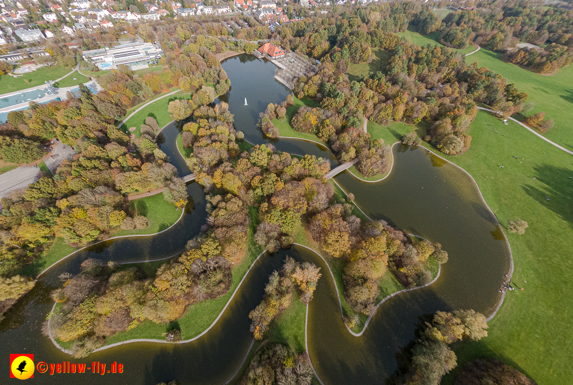03.11.2022 -  Ostparksee mit Umgebung in Neuperlach